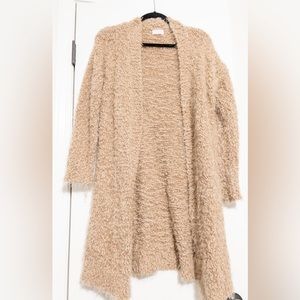 Pink Lilly Fuzzy Cardigan